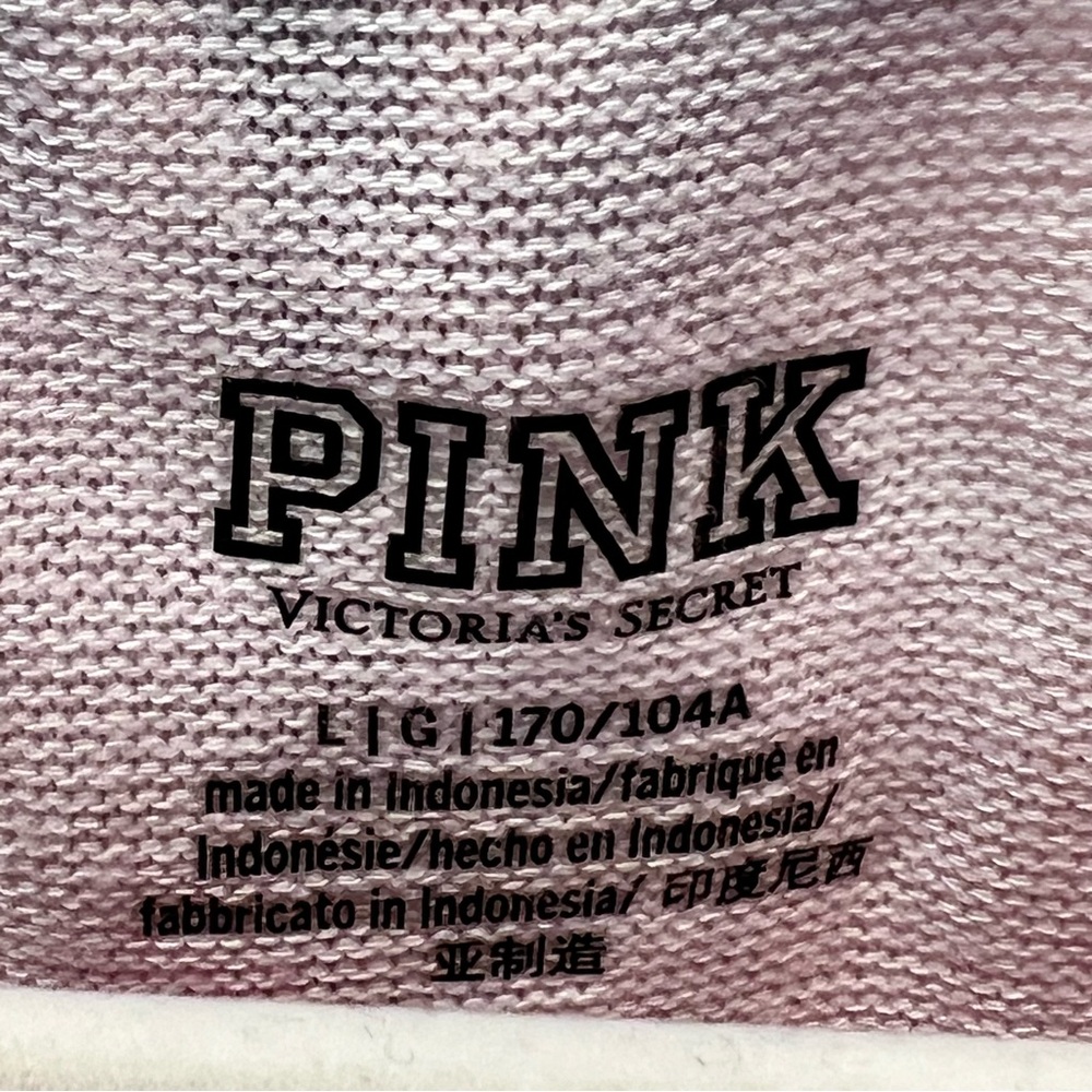 PINK Victoria's Secret Pink and Purple Tie-Dye Top - Picture 2 of 7